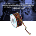 2X Tin Plated Copper Wire,8-Wire Colored Insulation Test Cable P B-30-1000 250M 30AWG Tinned Copper Solid Cable. 
