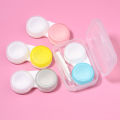 Colorful Contact Lens Case Box Portable Travel Simple Case. 