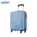 SAFARI  PENTAGON PRO Hard Luggage | (Large) | 100% Polypropylene | 4 Wheels |  TSA Lock | Secure Zipper | Shoe pouch. 