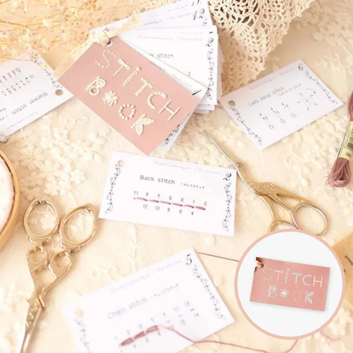Mosbeha%20Diy%20Craft%20Sewing%20Card%20Set%20Ultimate%20Sewing%20Guide%20Book%20for%20Diy%20Crafters%20Portable%20Stitch%20Card%20Set%20with%20Embroidery%20Patterns%20for%20Advanced%20-%20Image%205