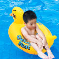 Rubber Duck Pool Float for Kids - Inflatable Swimming Pool Floats Boat Seats Beach Toy for Baby. 