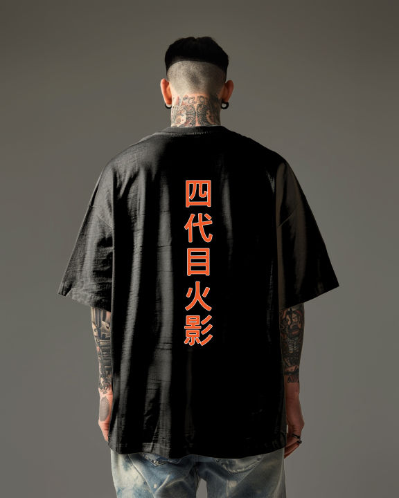 Naruto%20Minato%20Namikaze%20Fourth%20Hokage%20Japanese%20Kanji%20Black%20T-Shirt%20%E2%80%93%20Anime%20Back%20Print%20Tee%20-%20Image%202