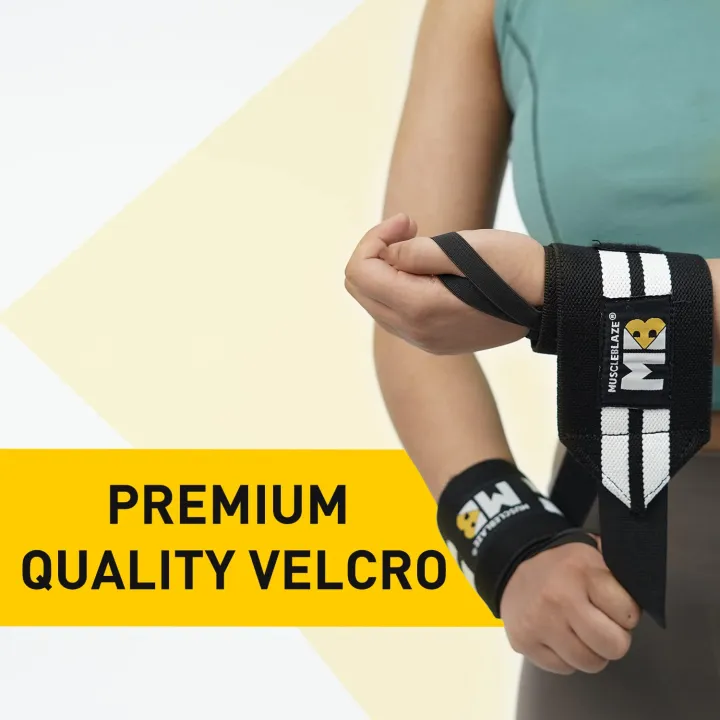 MuscleBlaze%20Wrist%20Support%20Wrap%20Black%20&%20White%20Free%20Size%20for%20Powerlifting%20Bodybuilding%20Premium%20Quality%20-%20Image%205
