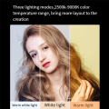 RGB LED Phone Selfie Light RGB Video Fill Light 2000Mah Battery Rechargeable Video Fill Light Portable 3 Lighting Mode Video Light. 