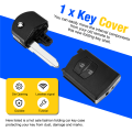 NAMUNY Black Replacement 2 Button Keyless Entry Remote Control Key Fob Clicker for 3 5 6. 