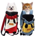 Outdoor Portable for Hiking Travel Hands-Free Comfortable Foldable Puppy Carring Bags Dog Carrier Backpack Pet Double Shoulder Bag Cat Travel Bag. 