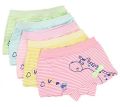 4 Pcs Baby Girls Pure Cotton Soft Boxer Briefs Panties (2-3 Years) (Print May Vary). 