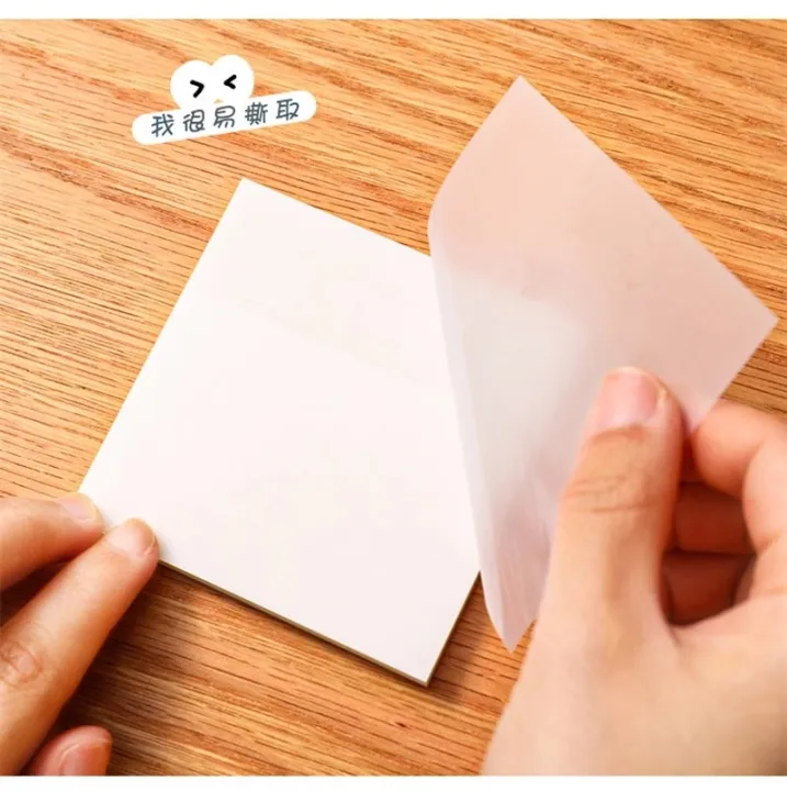 ProArt%20Transparent%20Sticky%20Notes%20With%20Free%20Pentonic%20Ball%20Pen%20(%207.5x7.5cm,%2050%20Sheets%20)%20%7C%20Multipurpose%20Transparent%20Sticky%20Notes%20-%20Image%206