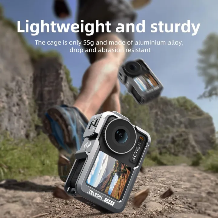 TELESIN%20Aluminum%20Case%20Metal%20Cage%20for%20DJI%20Osmo%20Action%205%20Pro%20Action%204%20Action%203%20Protective%20Frame%20Housing%20-%20Image%204