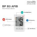 Microlife BP B3 AFIB | Blood Pressure Monitor with Atrial Fibrillation Detection | Upper Arm Automatic BP Machine | AFIBsens Technology for Stroke Risk Detection | Gentle+ Technology for Comfortable Measurement | Clinically Validated for Accuracy. 