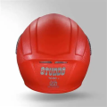 Studds Crest Red Full Face Motorcycle Helmet. 