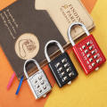 Padlock Zinc Alloy Suitcase For Luggage Travel Code Smart Lock Code Keyed Anti-thieft Lock 8 Digits Password Code Combination. 