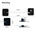Wenefang Password Baby Safety Door Window Lock Key for Children Kids Home Security Protection Baby Care Cabinet Refrigerator Locks Drawer. 