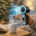 Portable Rechargeable Mini Handheld Fan Ultra-Quiet Digital Display Small Electric Fan Powerful Wind Personal Cooling Fan Gift. 