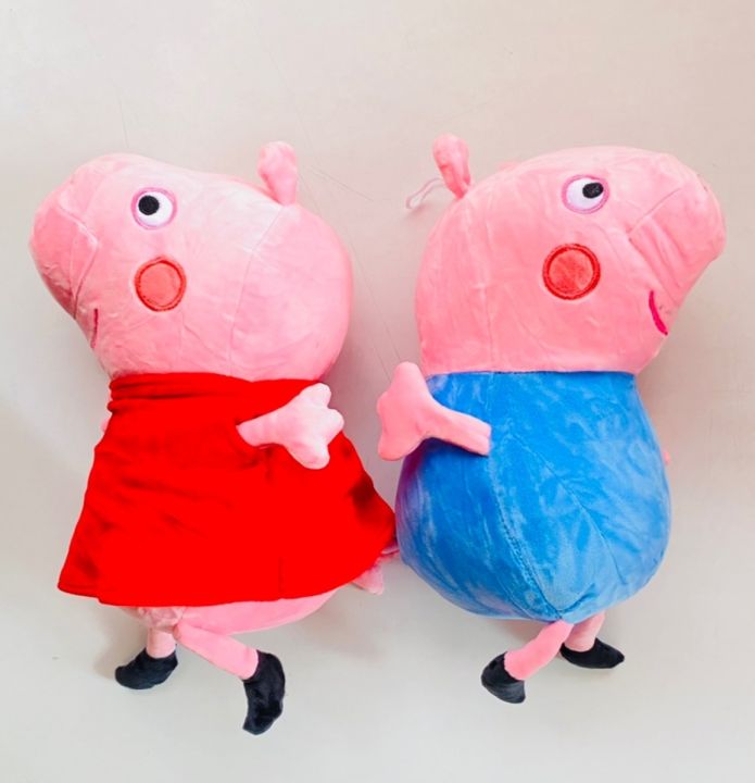 Peppa%20Pig%20&%20Squish%20Plush%20Set,%2012"%20%E2%80%93%20Soft%20&%20Cuddly%20Stuffed%20Animal%20Toys%20-%20Image%203