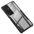 Redmi 10 Prime Back Case Shockproof Slim Hybrid Clear Transparent TPU Plus PC Cover with Camera Protection. 