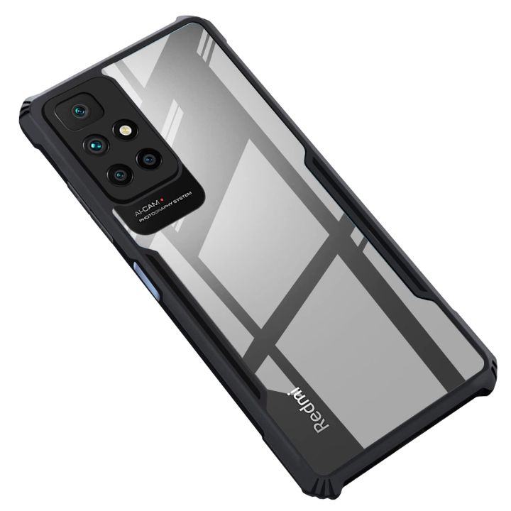 Redmi%2010%20Prime%20Back%20Case%20Shockproof%20Slim%20Hybrid%20Clear%20Transparent%20TPU%20Plus%20PC%20Cover%20with%20Camera%20Protection%20-%20Image%202