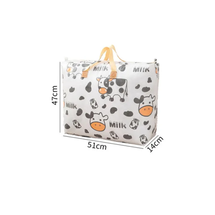 Foldable%20%20Quilt%20storage%20bag%20Neat%20Handbags%20Portable%20%20Dustproof%20wardrobe%20organizer%20bags%20Waterproof%20Dustproof%20%20Cartoon%20cow%20printing%20for%20Home%20organization%20%20Travel%20packing%20%20Kids'%20room%20%20College%20dorms%20-%20Image%206