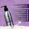 Naturo Earth Lavender Body Wash Natural Aromatherapy Moisturizing And Relaxing Scent 200 Ml. 