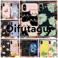 Difutagui For Apple iPhone X Case iPhone XR Cute Dinosaur Cartoon Cover Soft Silicone Phone Case For iPhone XS Max iPhoneX iPhoneXR Bumper. 