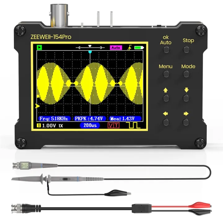 Handheld Digital Oscilloscope Built-in Function Generator,40MSa/S ...
