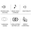 Subwoofer With 2 Microphones Bluetooth Speaker Set Portable Multifunctional Wireless Sound Microphone Set Wireless Colorful Mini Home Karaoke Speaker Home Karaoke. 