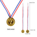Gold Silver Bronze Award Medal Winner Reward Football Competition Prizes Award Medal For Souvenir Gift Outdoor Sport Kids Toys. 