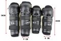 Fox Knee Pad for Bikes (Set of 4). 