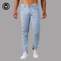 Wraon Light Blue Stretchable Premium Choose Jeans For Men -Fashion | Pants For Men | Jeans | Men'S Wear. 