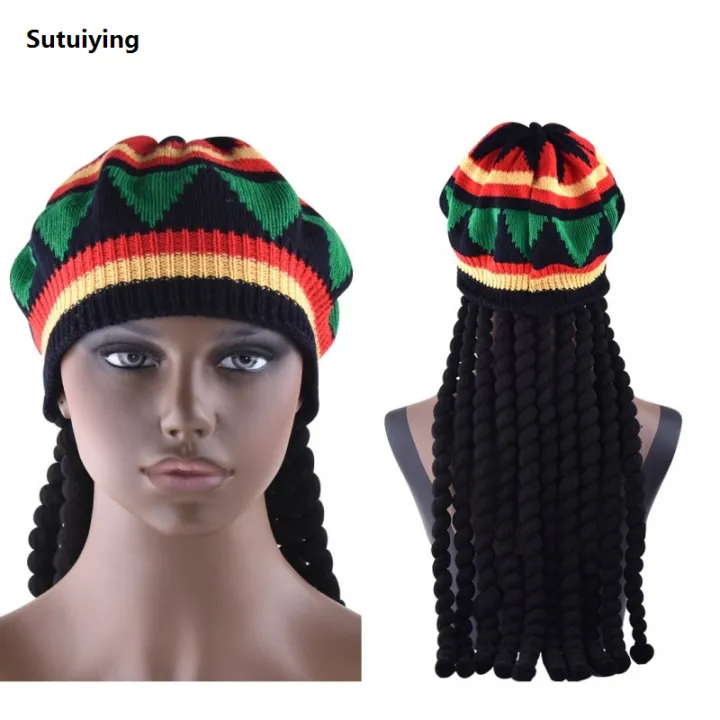 Sutuiying%20Unisex%20Knitted%20Braid%20Hat%20Jamaican%20Bob%20Rasta%20Beanie%20Hats%20Hip%20Hop%20Cap%20High%20Quality%20Men%20Dreadlocks%20Wig%20Bob%20Marley%20Caribbean%20Fancy%20Dress%20Headwear%20-%20Image%203