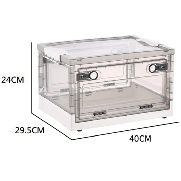 Cluellp-2X%20Storage%20Bins%20with%20Double%20Side%20Doors%20,%20Clear%20Storage%20Boxes%20with%20Lid%20,%20Organization%20Box%20with%20Wheels%20White%20-%20Image%202