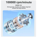 New 100000RPM Portable Brushless Motor Violent Fan Handheld High-Speed Turbo Jet Fan Outdoor Blower Super Powerful White. 