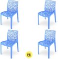 Supreme Molded Plastic Web Chair( Set of 4 chairs). 