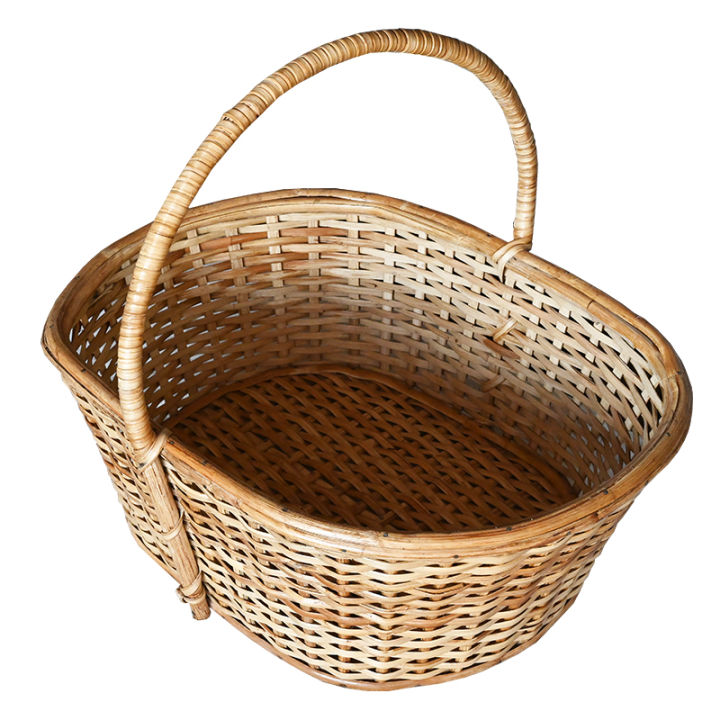 Rattan Picnic Basket
