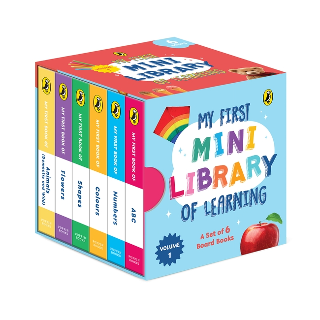 My First MINI Library of Learning: A Box Set of Six Early Learning ...
