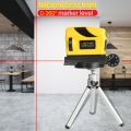 Tools Measurement Multi-function Point Line Cross Horizontal Vertical Line Optical Instrument 3D Laser Level. 