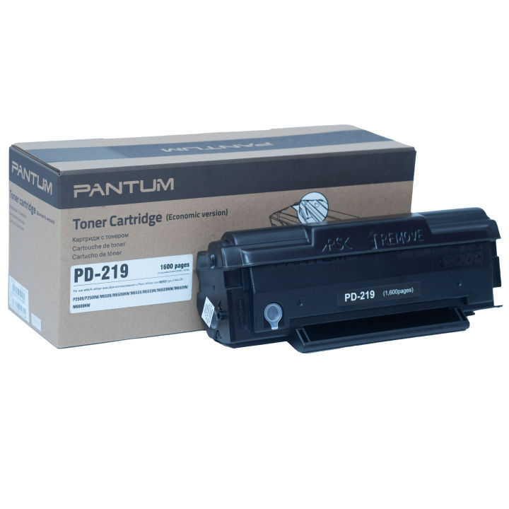 Pantum PD-219 Toner Cartridge Use For Pantum M6509NW and P2509W  Series Printers,  | Page Yields Up to 1500 Pages