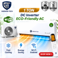 German Tech 1 Ton Smart Inverter AC GT | 1Ton Inverter AC| Hot and Cold Air Conditioner for Room Office |German Technology | 5 Star Energy Saving | 100% Copper Pipe | Golden Fin Protection | 5 Years Compressor Warranty | Smart Wifi AC| Nova Hub. 