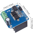 Driver Module BTS7960 Motor Drive Module 43 A 5.5V to 27V High Power Motor Drive Module Dual H-bridge High Power Motor Driver Motor Control. 