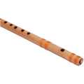 Brown E Scale Bamboo Wood Flute 17 Inches. 