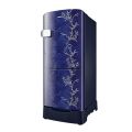 SAMSUNG RR20C2Z226U/IM 192 Litres Single Door Refrigerator with Stylish Grande Design (Flower Pattern Blue). 