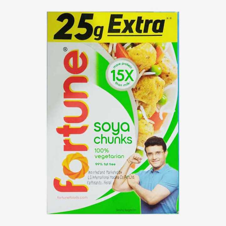 Fortune Soya Chunks 200 gm + 25 g Extra