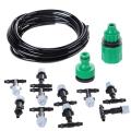(photo)Water Misting Cooling System Sprinkler Nozzle Garden Patio Micro Irrigation Set. 
