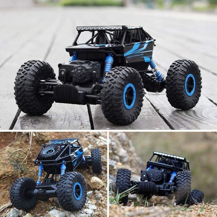 Rechargable Rock Crawler Off Road Remote Control Monster Truck Toy