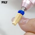 DISICHEN Luxury Professional Universal 3/32 5 in 1 Tungsten Carbid Nail Drill Bit Milling Cutter for Nail Polishing UV Gel Removal Manicure Tool. 