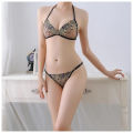 New  Mesh Embroidery Non-Padded Young Ladies Bikini Lingerie Set.. 