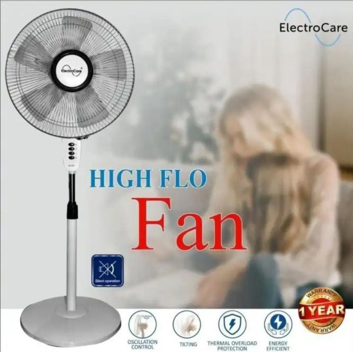 Electrocare%20Stand%20Fan%20With%20Heavy%20Base%20-%20Image%202