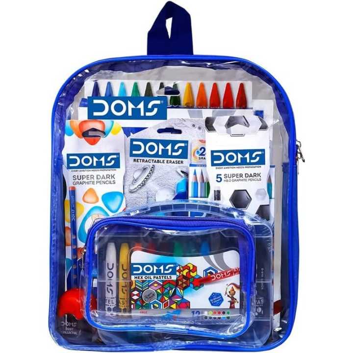 Doms Smart Kit | Comprehensive 10 Instruments Kit | Gifting Sets For Drawing & Colouring