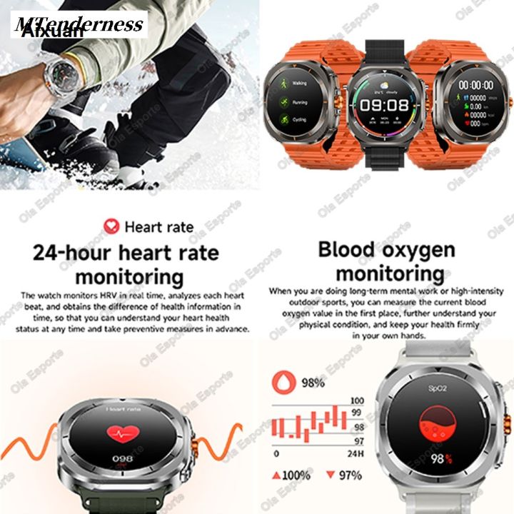 Aixuan%20MTenderness%20Sports%20BT%20Waterproof%20Smart%207%20Huawei%202025%20Xiaomi%20Watch%20UltraGPSNFC%20Special%20Sales%20promotion%20Watch%20Men's%20Women's%201.52%20Screen%20IP68%20Call%20Smart%20Watch%20-%20Image%205