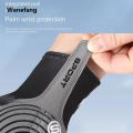 Wenefang Anti Slip Breathable and Sunscreen Half Finger Cycling Gloves Anti-slip Bicycle Fabric Finger Mitten for Bike Sports. 